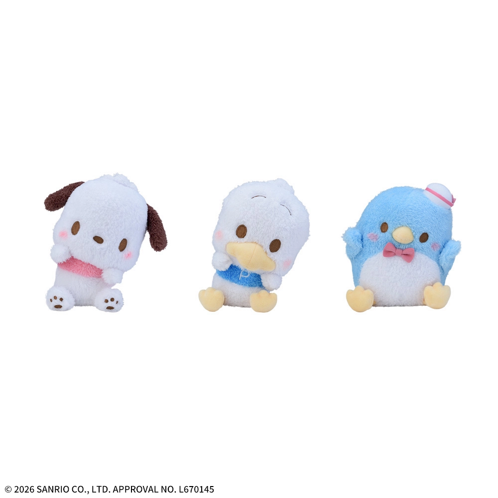 ゆるかわ サンリオキャラクターズ ひょこぴょこ ぬいぐるみVol.4